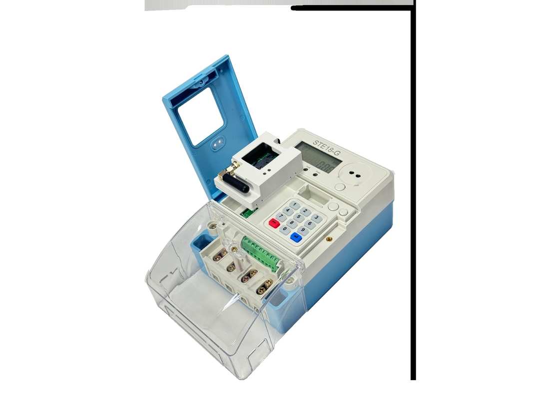 Умный предоплатный счетчик электроэнергии, расширяющий возможности бизнеса с помощью интеллектуального управления энергопотреблением GPRS STS Предоплатный счетчик Однофазный Интеллектуальная мобильная оплата с передовыми мобильными технологиями