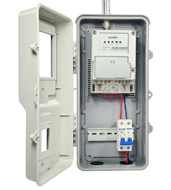 STRON STC18-A Блок сбора данных AMI на 300 интеллектуальных счетчиков, LoRa-RF, GPRS, корпус IP54 для управления данными