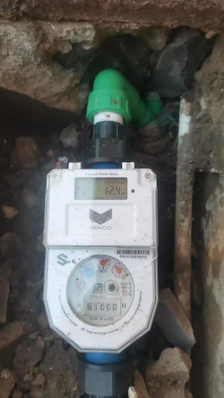 Заводской прямой R160 STS интеллектуальный CIU дистанционное управление интегрированный латунный корпус IP68 защита водомера предоплаты