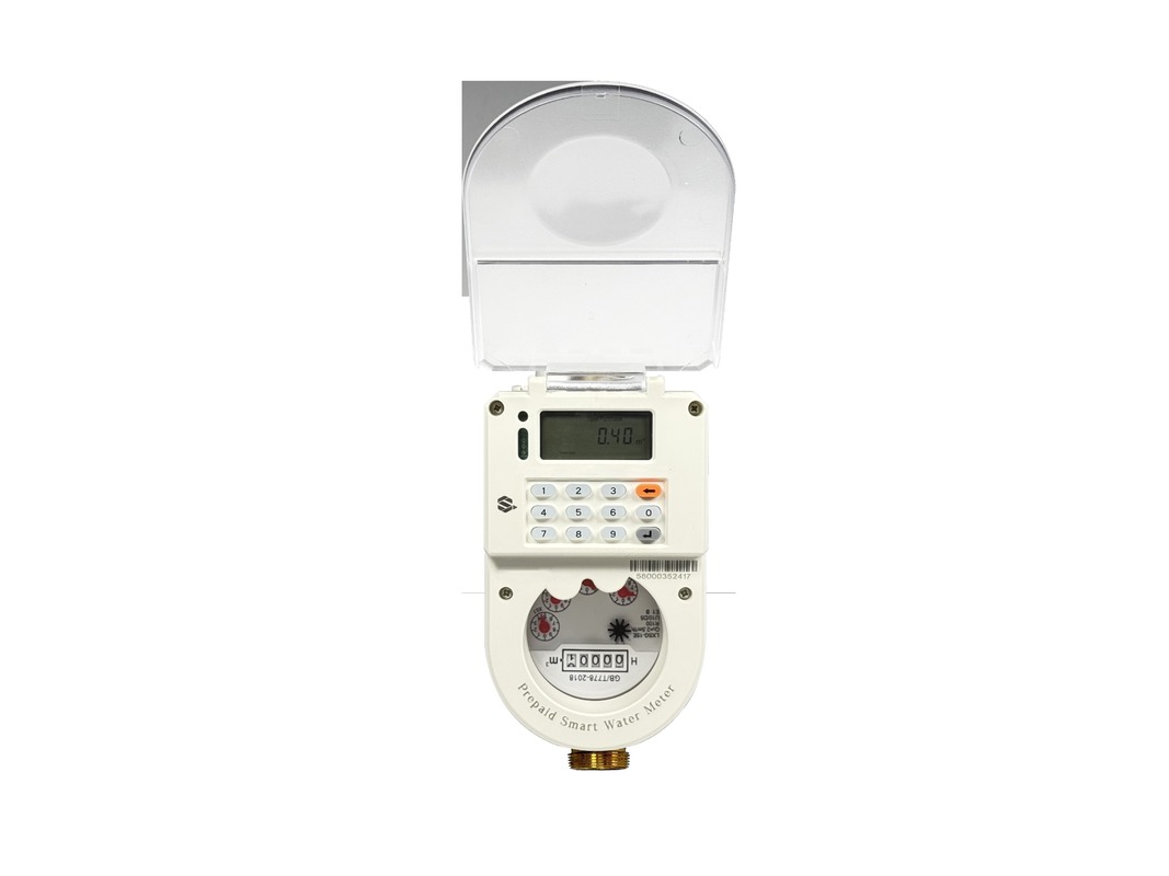 STS Standard Prepaid Water Meter with Class C Accuracy 16MPA Water Pressure and 8 Years Battery Life