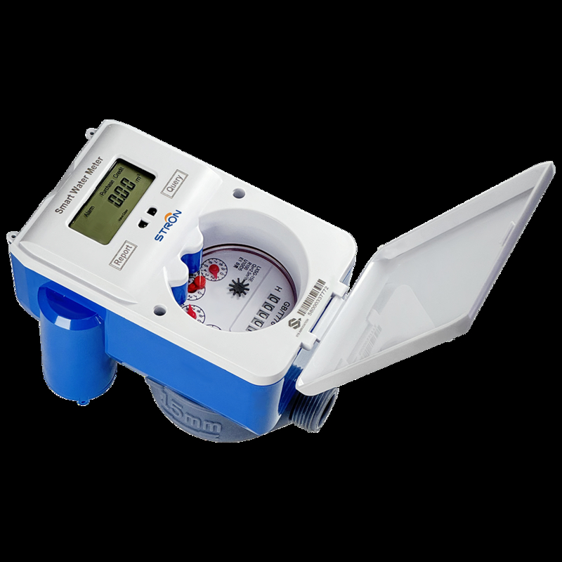 Высокоинтегрированный интеллектуальный водосчетчик STS, рабочее давление ≤1,6 МПа, счетчик холодной воды для управления потреблением воды