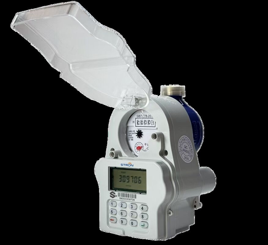 STRW240‐A STS Клавиатурный предоплаченный водомер DN15‐DN25 Латунь IP68 LoRa‐RF Дистанционное чтение Анти-тамор для бытовой коммерческой воды