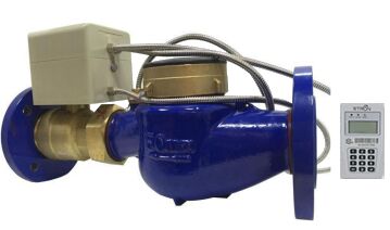 STS предоплаченный счетчик воды с чувствительным к телу переключателем типа и мобильным платежом M-PESA