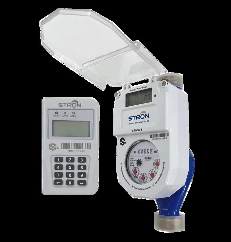 STS сертифицированный предоплаченный водомер STW36-A R100 Класс B многостворчатый предоплаченный водомер с Lora Communication CIU∙∙ 4-6 лет батарея, защищенная от искажений и система StronPay совместима