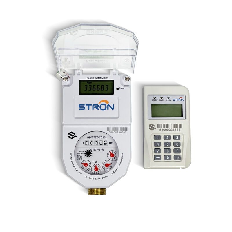 STS Standard Split Water Meter - Class 2.0 Accuracy & 350m Wireless Communication LoRa Wireless Split Prepaid Water Meter - Функции чрезвычайного перерасчета и сигнализации с низким уровнем батареи