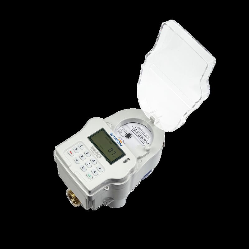 STRW240‐A STS Клавиатурный предоплаченный водомер DN15‐DN25 Латунь IP68 LoRa‐RF Дистанционное чтение Анти-тамор для бытовой коммерческой воды