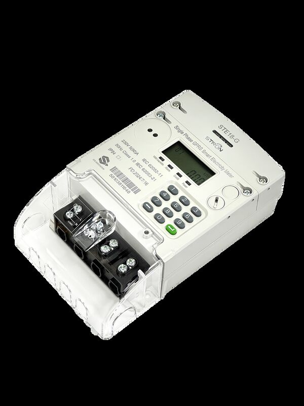 STE18‑G STS Prepaid Single‑Phase Keypad Smart Electricity Meter, Dual‑Mode GPRS+433MHz RF Communication, IP54, Class1.0, STS Certified