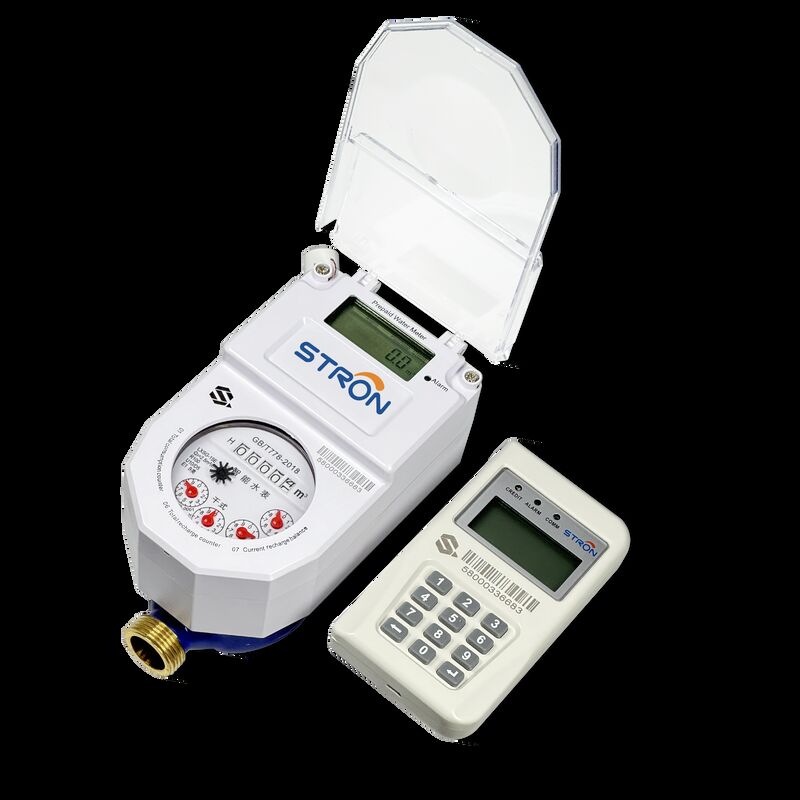 Мультиджетный СТС предоплаченный водомер. IP68, ЖК-дисплей, предоплаченное управление Умный водомер высокоинтегрированное устройство, предназначенное для точного измерения и передачи данных