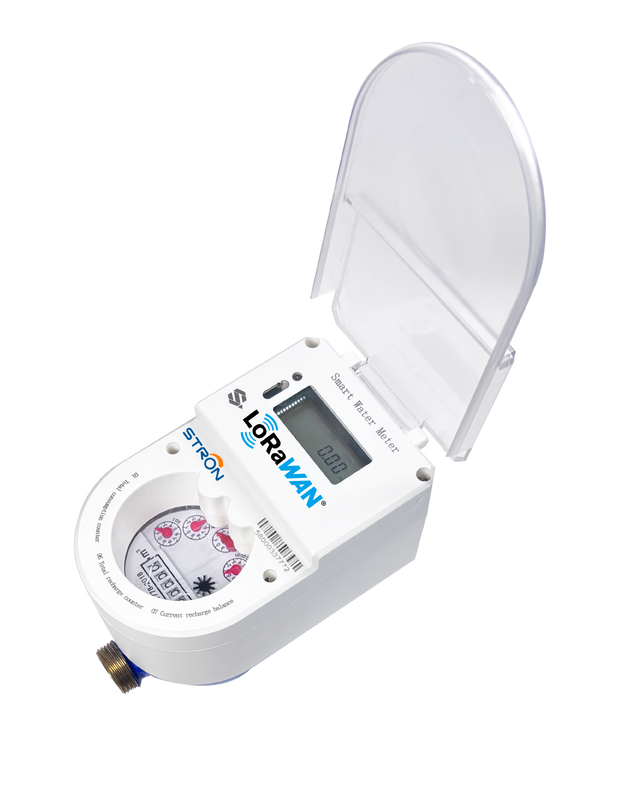 Smart Water Meter multi parameter measurement including flow temperature and pressure for comprehensive water management