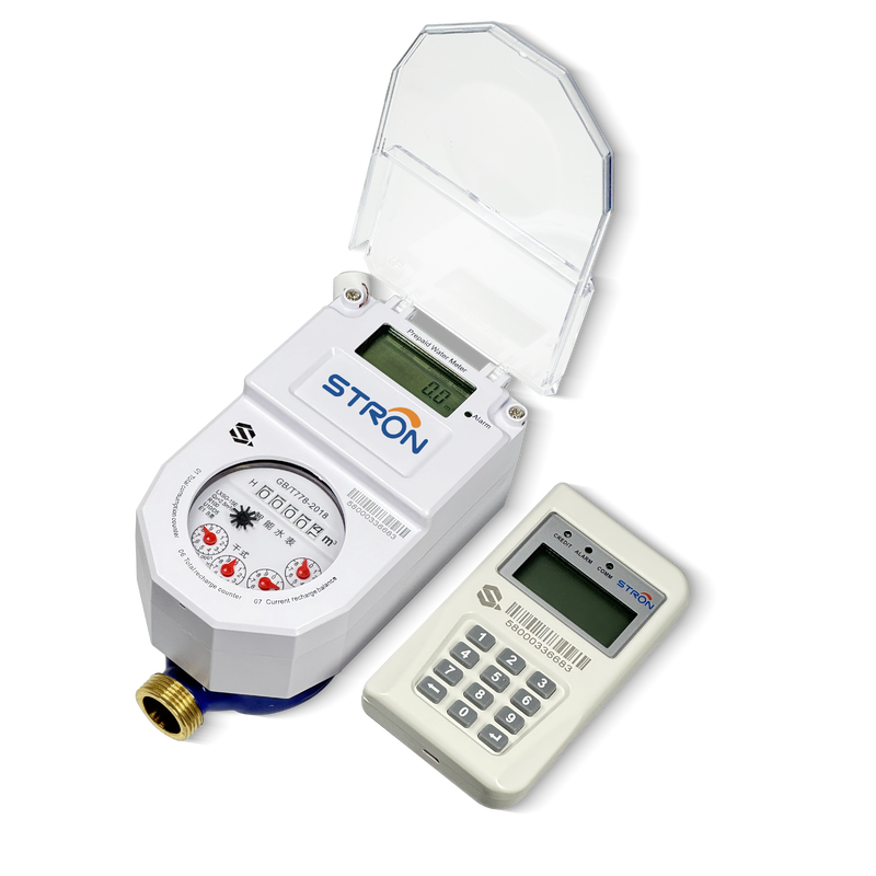 LoraWan Smart Water Meter integration ready with smart city infrastructure promoting sustainable urban water management solutions
