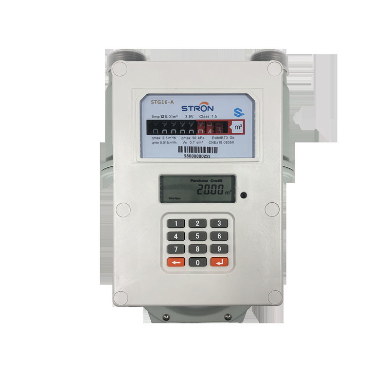 Internet Connectivity Smart Gas Meter with Automatically Valve Control and LoRaWAN Communication Mode