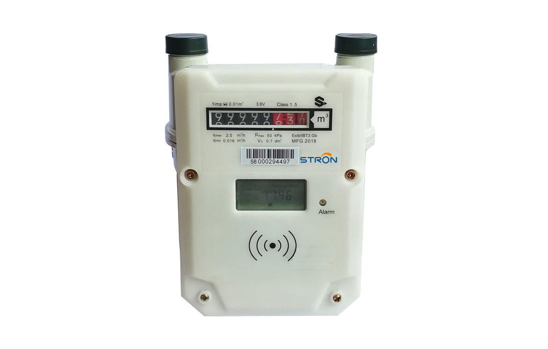 Чтение умного газового счетчика карты IP67 G2.5 4L IC удаленное с блоком LORA-RF