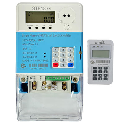STS Single Electricity Prepaid GPRS Meter The Smart Way to Monitor and Control Energy Consumption