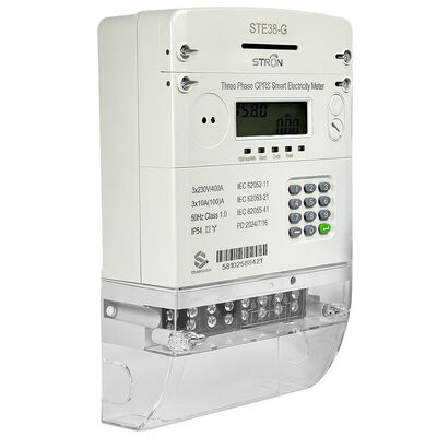 Smart STS Three-Phase Prepaid Energy Meter 4G WiFi LoRaWAN 230V Electric Electronic Meters