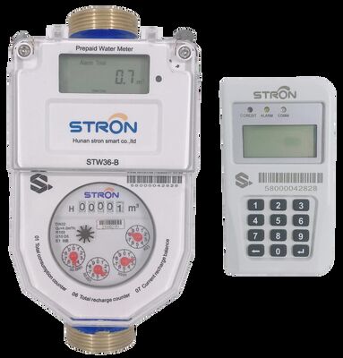 Температура 0C-50C Умный водомер предлагает диапазон измерений 0-999999 литров Рабочее давление ≤1,6 МПа Решение для управления водными ресурсами