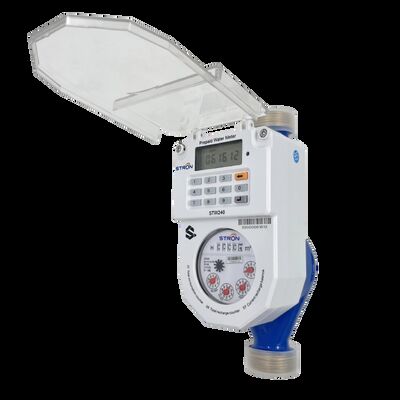 Metal Smart Water Meter Featuring RS 485 Communication Port Highly Integrated Design for Water Usage Tracking and Data Collection