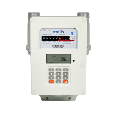 Smart Digital Gas Meters Energy-Saving STS Prepaid LORAWAN G1.6/G2.5/G4.0 Vertical Gas Cylinder Meter