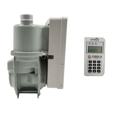 Split keypad digital smart prepayment gas meter G1.6/G2.5/G4